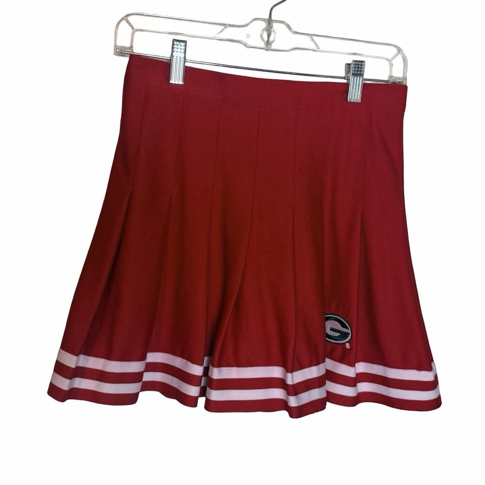 University of Georgia Bulldogs Skirt Cheerleader Pleated Women's Small Zoozatz